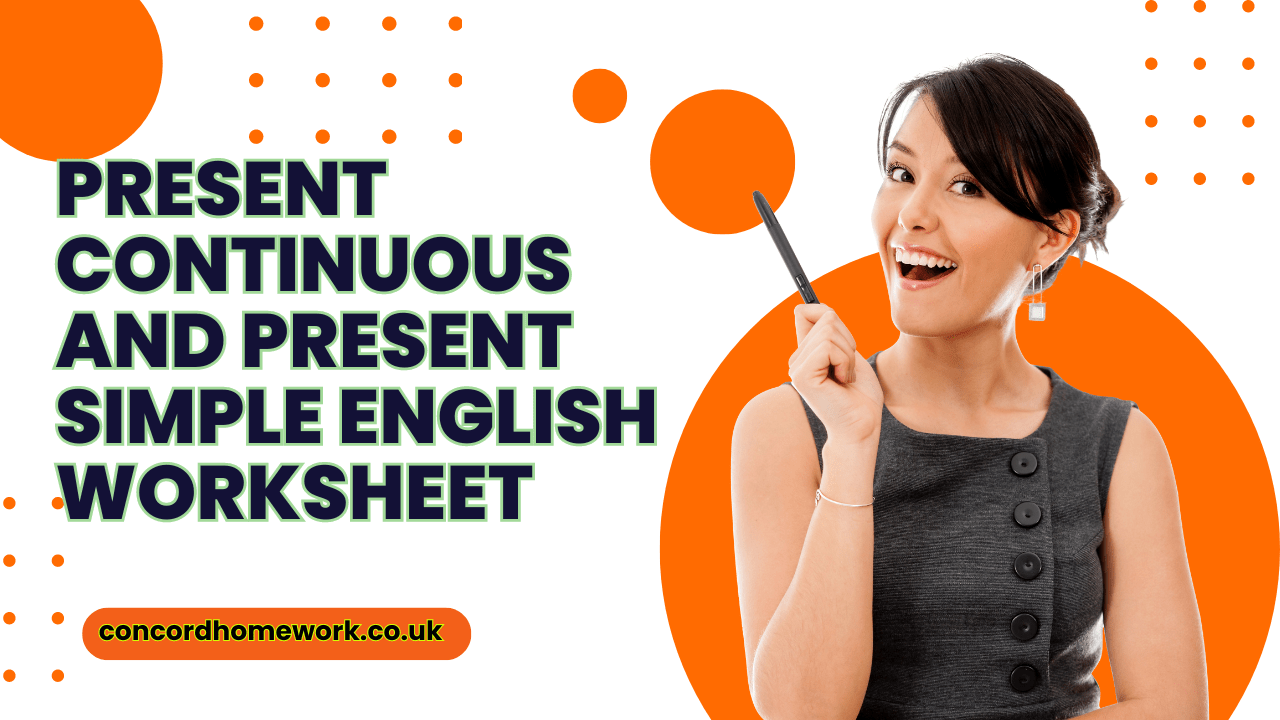 Present continuous and present simple English worksheet - Best English