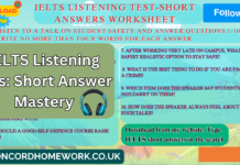 Mastering the IELTS Listening Test – Tips for Success – #7 Student taking IELTS Listening Test