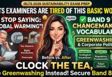 The “Global Warming” Trap (How to Secure a Band 9 in IELTS Lexis)