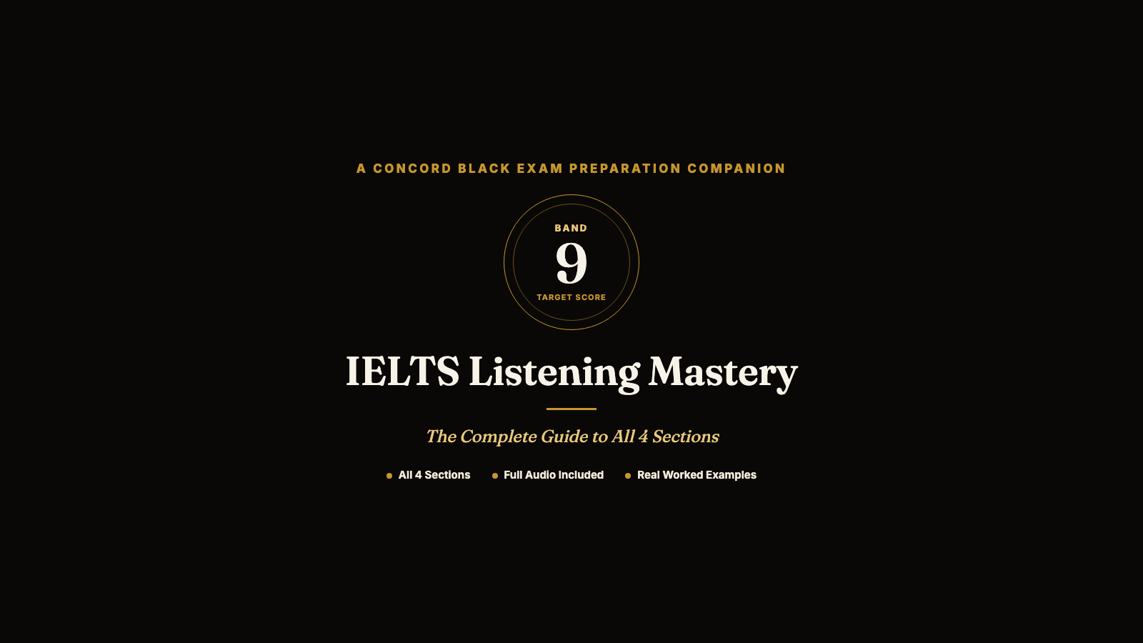 IELTS Listening Mastery