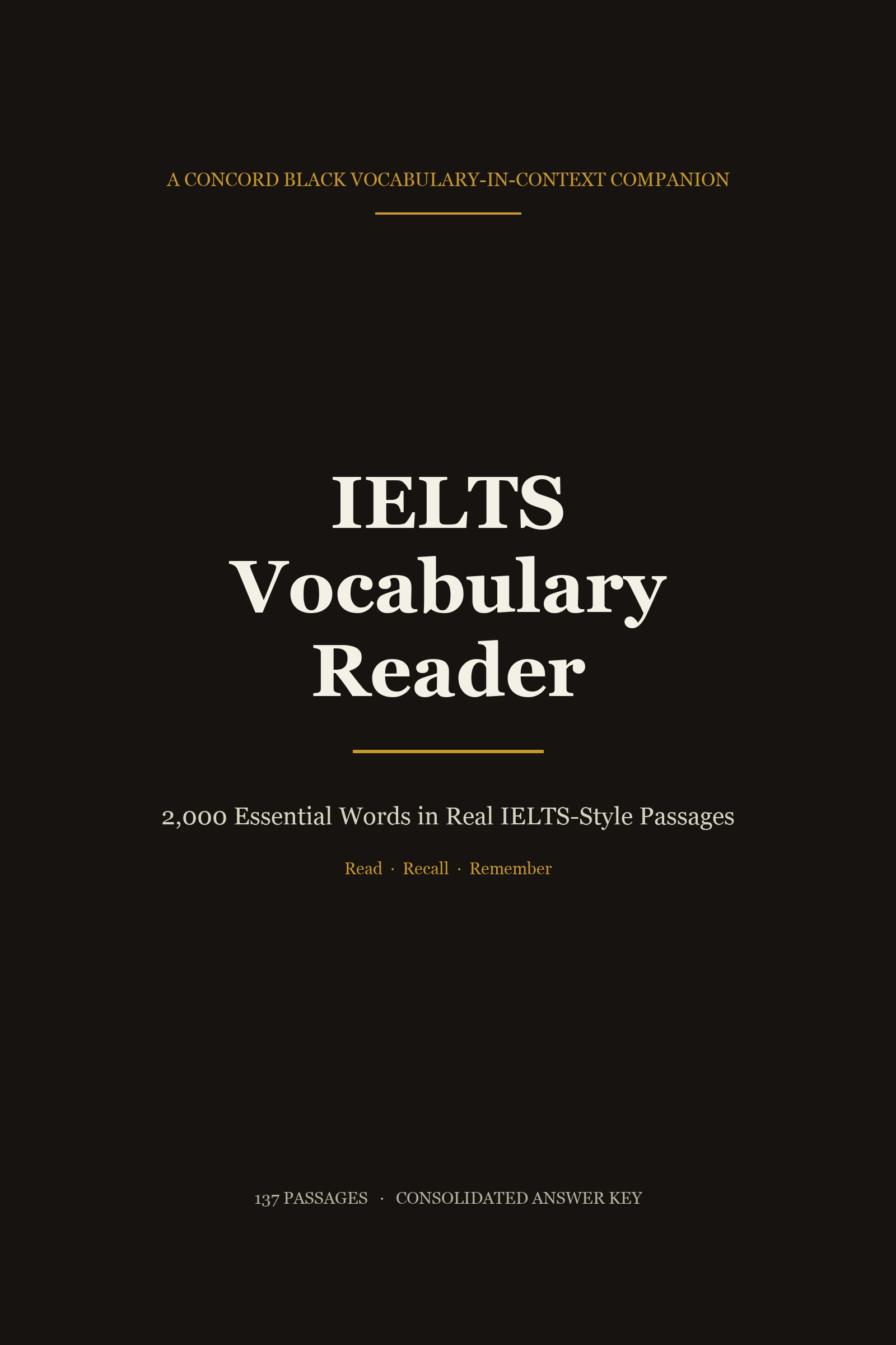 IELTS Vocabulary Reader